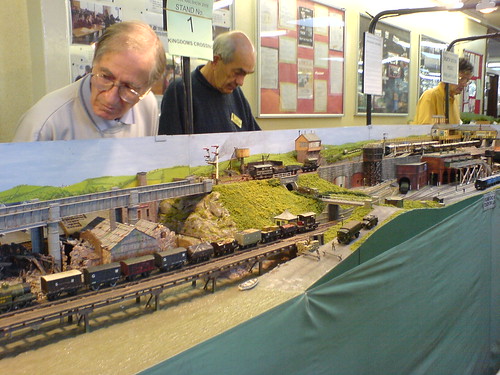 guys with model trains