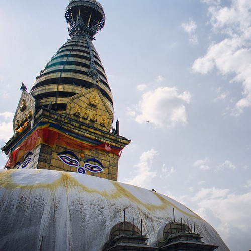   ... 2009   ... #Travel #Memories #2009 #Patan #Kathmandu #Nepal    ...   ... #Temple #Stupa #Pagoda #Sky #Cloud ©  Jude Lee