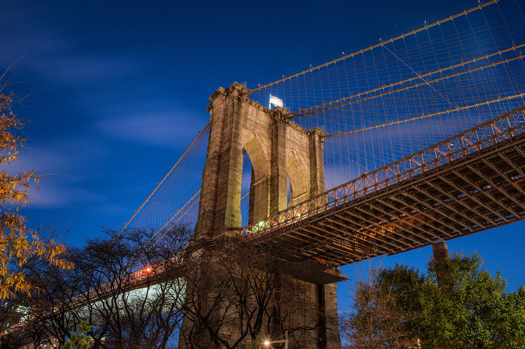 Another angle of the Manhattan Bridge.