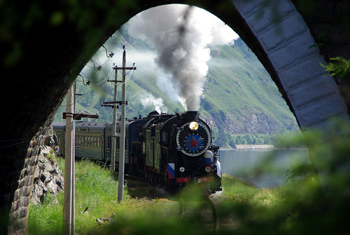 RZD L-3485 Circum-Baikal Railway 2009 ©  trolleway