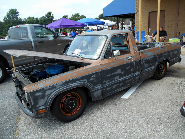 ford truck pickup 1981 courier carshow patina hanovermd cancuncantina twiztedintentionsmd