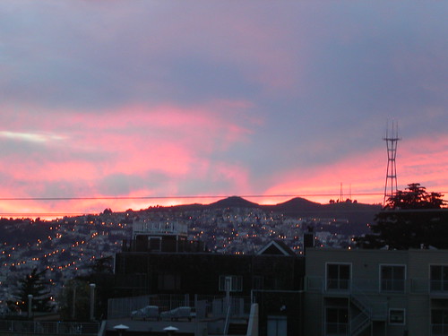 Sunset from Twin Peaks