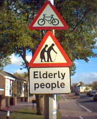 Elderly People sign