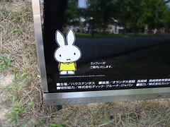 Miffy guides it...