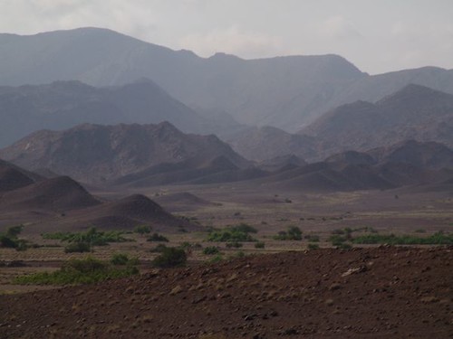 French Somaliland, towards the border