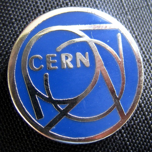 Emblema del CERN, Centro Europeo para la Investigación Nuclear
