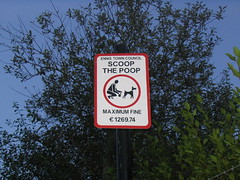 Scoop sign. From Minor Prophet, Flickr