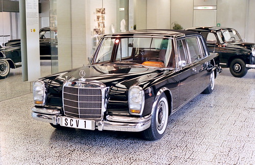 The Pope's 1965 Mercedes-Benz