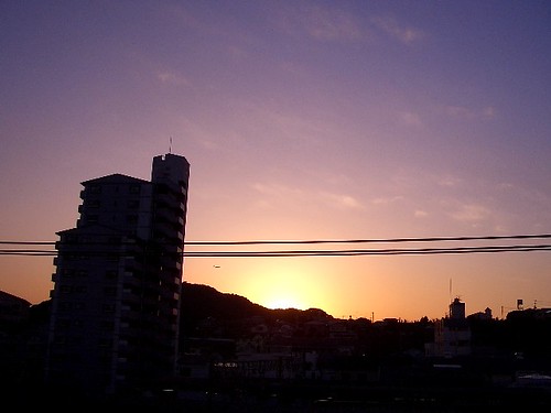sunset / 今日の夕日