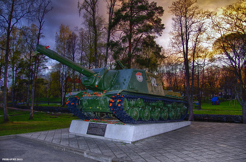 ISU-152 Monument. Priozersk ©  Andrey Korchagin