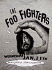 estampa Foo Fighters brazilian tour