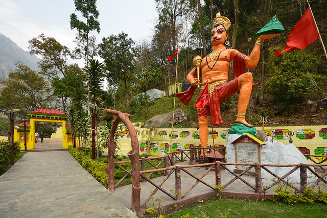 India - Sikkim - Legship - Shiv Mandir Hindu Temple - Hanuman - 6