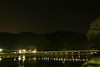 深夜の渡月橋