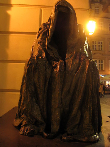 Statue to commemorate the first performance of Mozarts Don Giovanni