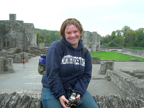 me at the Abbey ruins