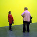 A chat in the yellow room