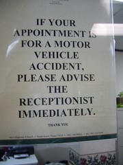 Make an Appointment for a Motor Vehicle Accident?