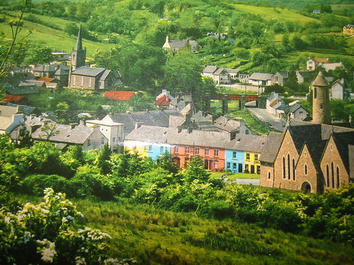 Old Donegal Town Postcard