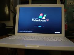 A Mac running Windows XP