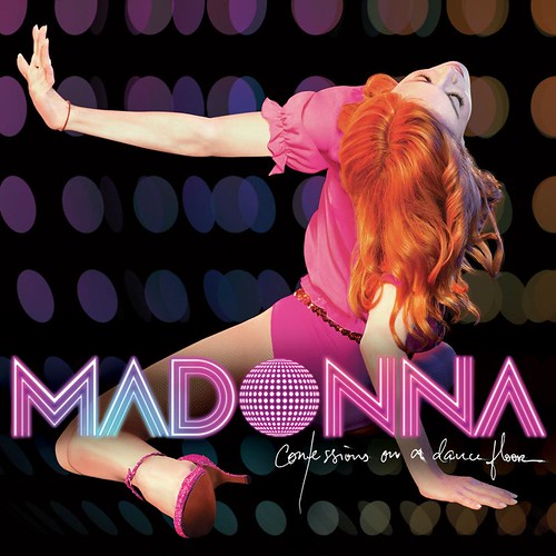 Madonna's album cover CONFESSIONS ON A DANCE FLOOR