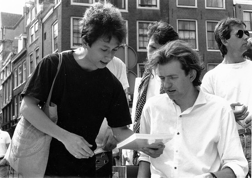 Anton Corbijn and Pimm Jal de la Parra, 1989