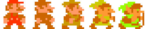 Morphing Mario, extra frames: picture Morphing Mario, extra frames by gfixler