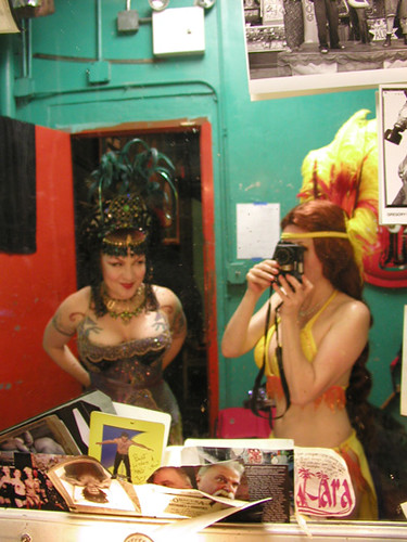 Backstage at Coney Island
