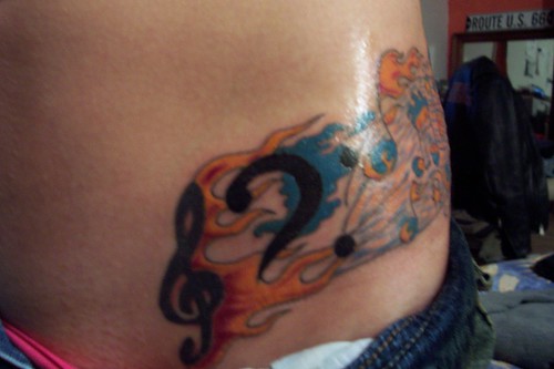 tattoo music notes with stars Tattoos Gallery