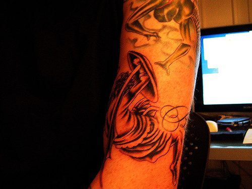 fallen angel tattoo. Fallen angel tattoos