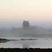 Dunguaire Castle in the fog