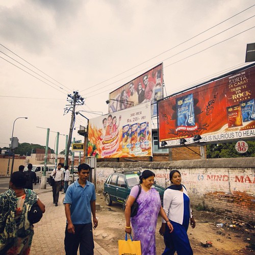  2009        ... #Travel #Memories #2009 #Kathmandu #Normal #Life #Street #Peoples #Sign #Board #PrayForNepal ©  Jude Lee