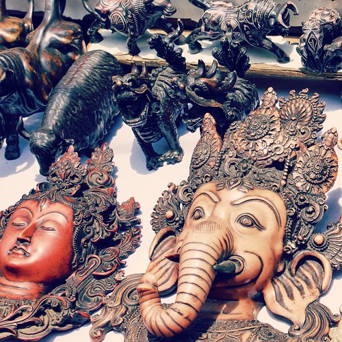  ... 2009   ... #Travel #Memories #2009 #Patan #Kathmandu #Nepal    ...     #Street #Souvenir #Shop #Handicraft #Traditional #Mask #Ganesh ©  Jude Lee