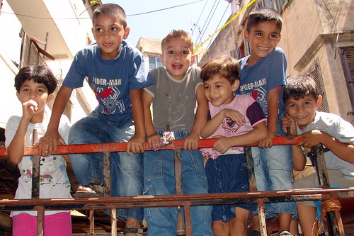 Happy Tripoli children