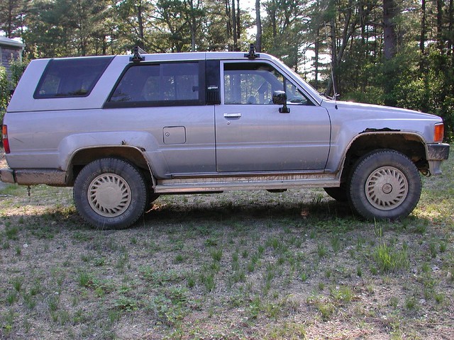 mud offroad toyota 4runner 1989