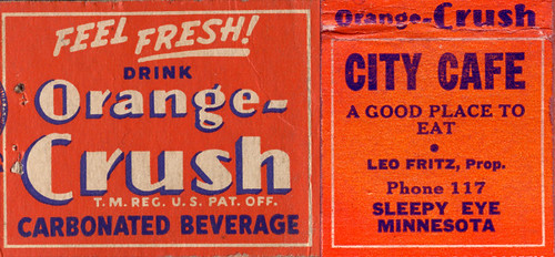 Orange Crush soda by Olivander