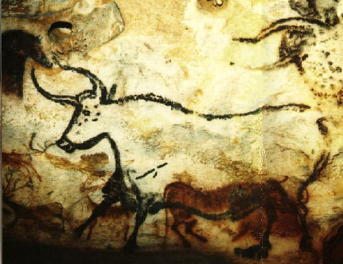Hall of Bulls, Lascaux, Paleolithic by benne_m