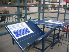 Broken Ping-Pong Table