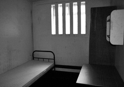 A typical prison cell in Northern Ireland.