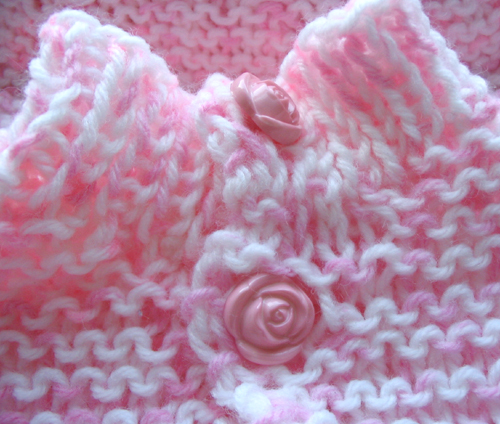 Emily's sweater - detail