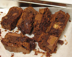 Home-made brownies