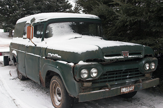 ford truck panel f100 restore 1960