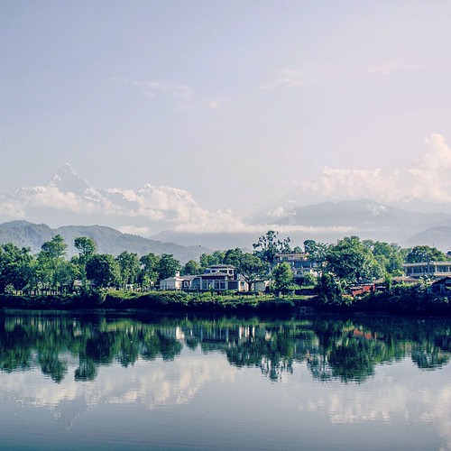   ... 2009   ...     #Travel #Memories #2009 #Pokhara # #Nepal         ...           #Fewa #Lake #Reflection #Machapuchare #Fish #Tail #Mountain # #Annapurna #Him ©  Jude Lee