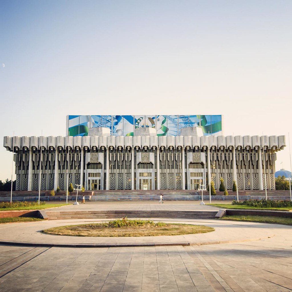 :     ...    ...          #Travel #Memories #Throwback #Tashkent #Uzbekistan ... #Square #Plaza #Theater #Building #Column #Parliament #Dome #Roof #Architecture #Peoples