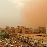 Sandstorm over Khartoum