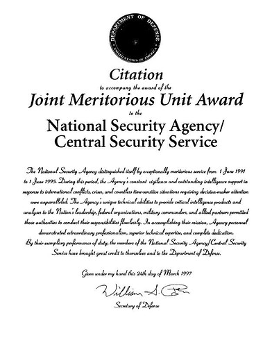1997 joint meritorious unit