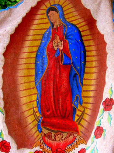 Guadalupe on canvas