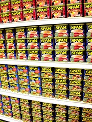 wall of spam