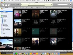 iTunes 6, vlog, shared libraries