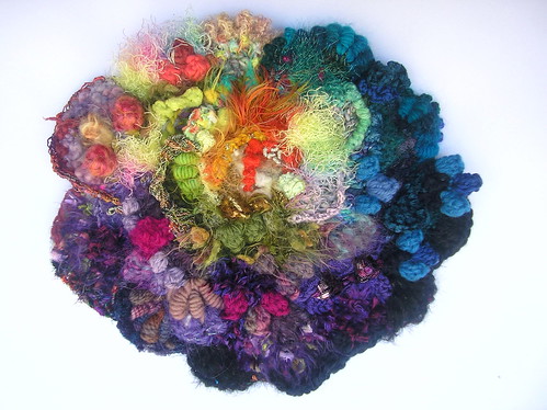 freeform crochet scrumble