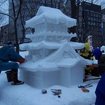 Sapporo Snow Festival - Japanese House, I believe